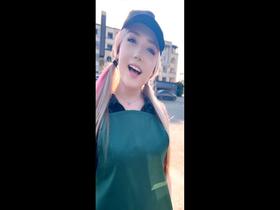 ショート動画でバズったカフェ店員がコスプレモニターに挑戦！？ 白肌むっちリボディを突き上げられ絶頂乱舞！！　イバ(21)　サンプル画像02